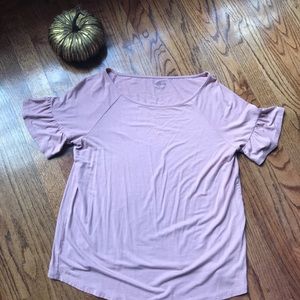 Catherine Malandrino Blouse w/Ruffle Sleeve